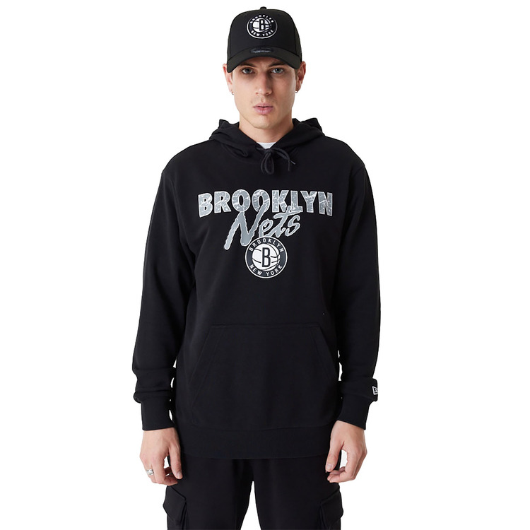 Añadir a la cesta New Era NBA Brooklyn Nets Team Script Hoodie New Era NBA Brooklyn Nets Team Script Hoodie