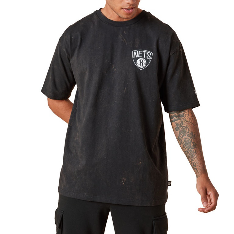 Añadir a la cesta New Era NBA Brooklyn Nets Washed Pack Graphic T-shirt New Era NBA Brooklyn Nets Washed Pack Graphic T-shirt