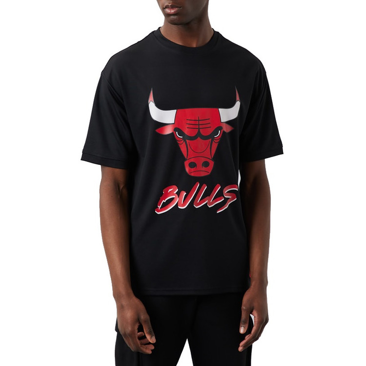 New Era NBA Chicago Bulls Logo Script Mesh Oversize "23 Jordan"
