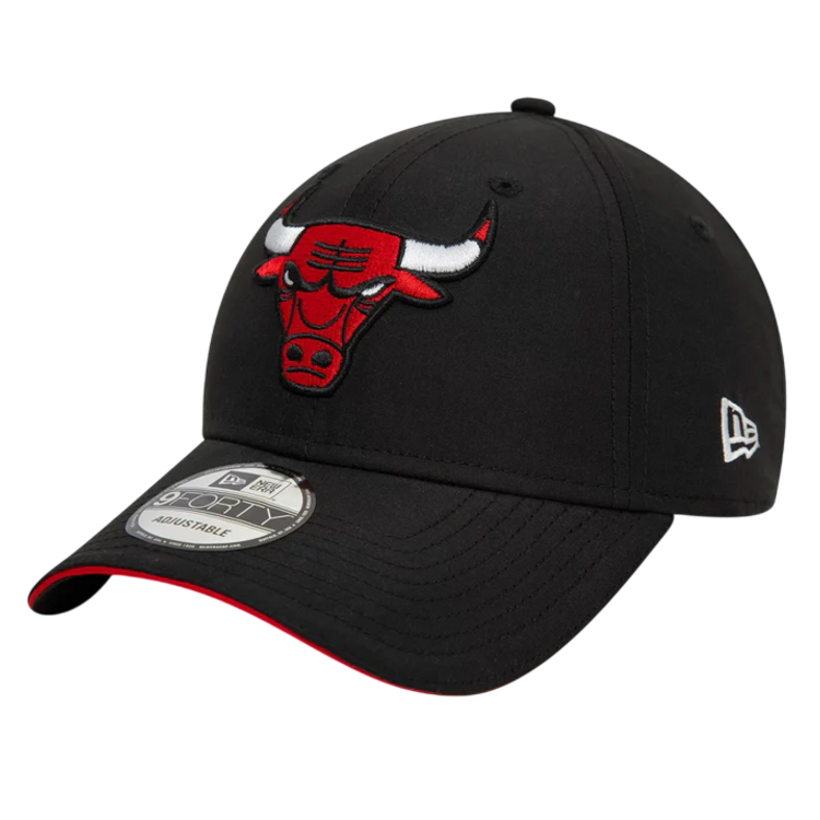 New Era NBA Chicago Bulls Microfibre 9FORTY Adjustable Cap "Black"
