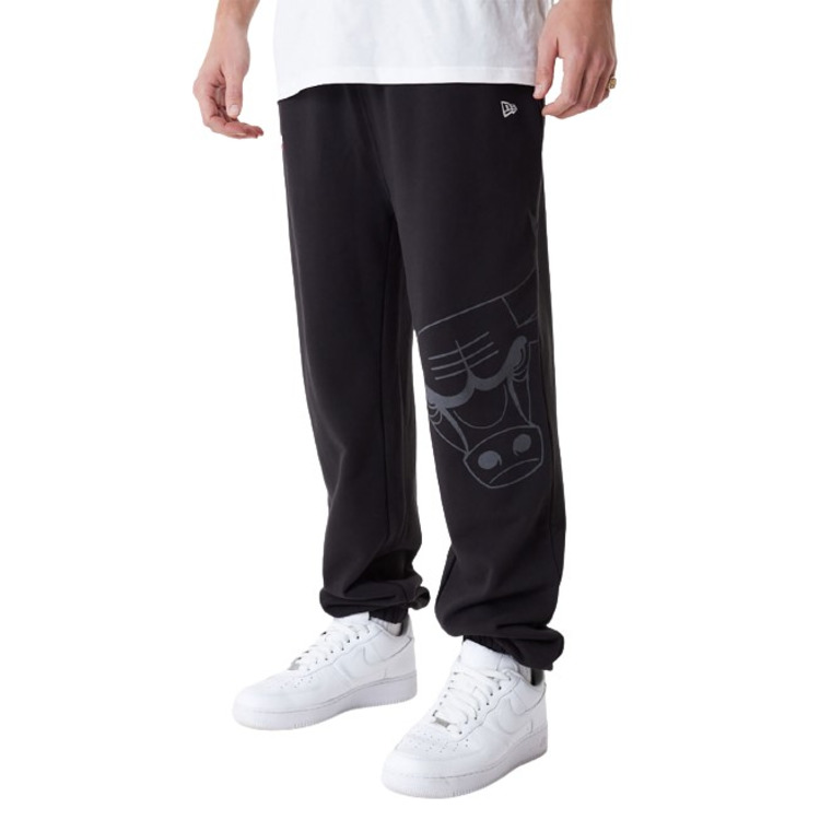 New Era NBA Chicago Bulls NBA Logo Joggers "Black"