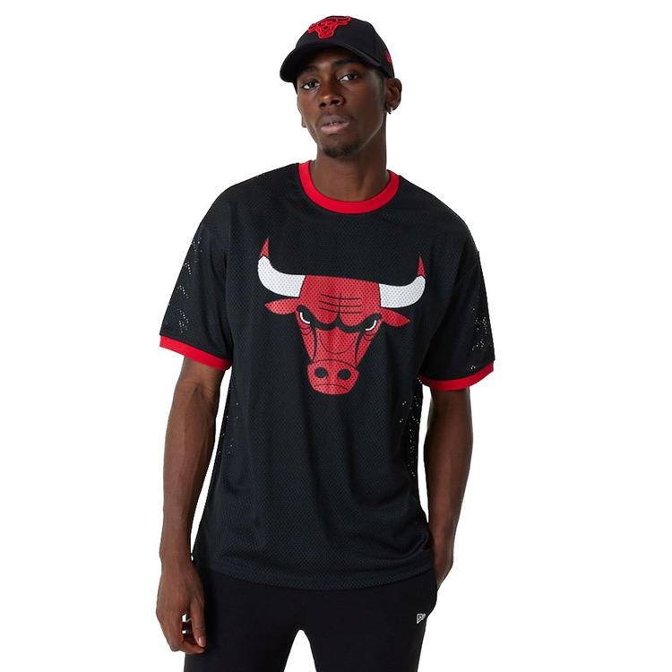 Añadir a la cesta New Era NBA Chicago Bulls Team Logo Mesh OS Tee New Era NBA Chicago Bulls Team Logo Mesh OS Tee