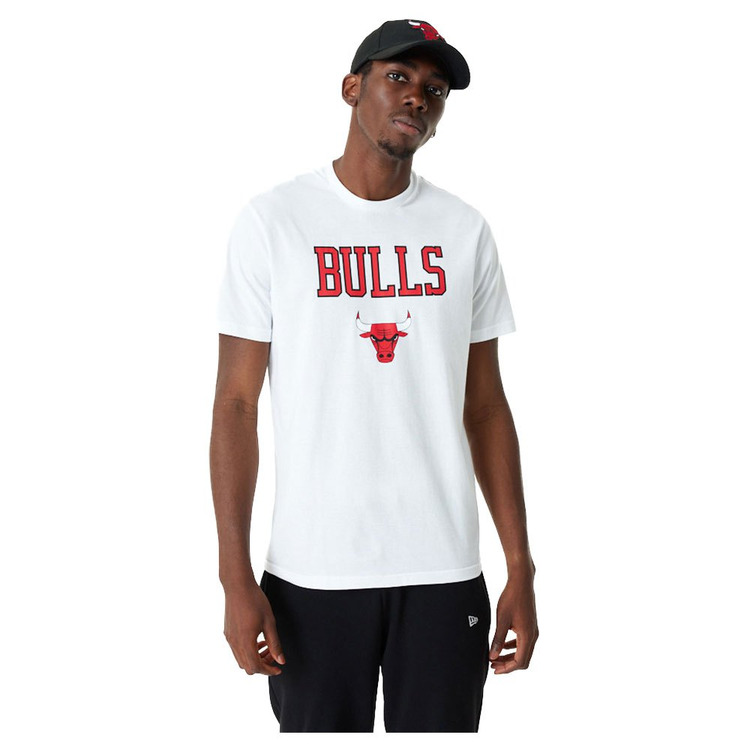 Añadir a la cesta New Era NBA Chicago Bulls Team Logo Tee "White-Red New Era NBA Chicago Bulls Team Logo Tee "White-Red