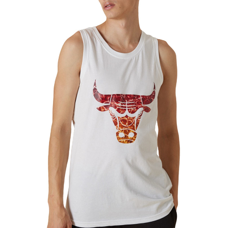 Añadir a la cesta New Era NBA Chicago Bulls Team Water Print Logo Tank Top New Era NBA Chicago Bulls Team Water Print Logo Tank Top