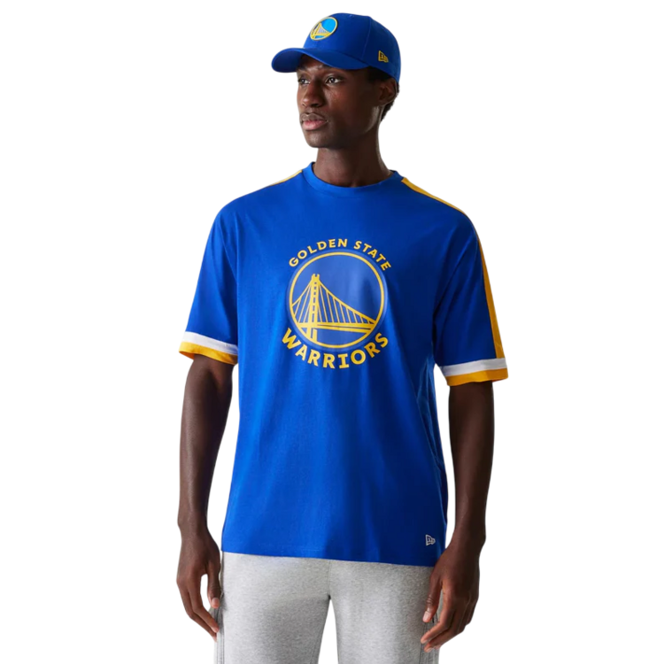 New Era NBA Golden State Warriors Panel Oversized T-Shirt