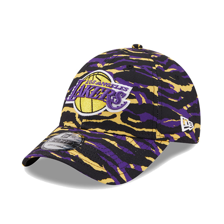 New Era NBA L.A Lakers Camo AOP Print 9FORTY Cap