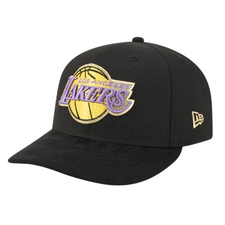 Gorra Pre-Curvada New Era NBA L.A Lakers Golden Wool 9FIFTY Snapback