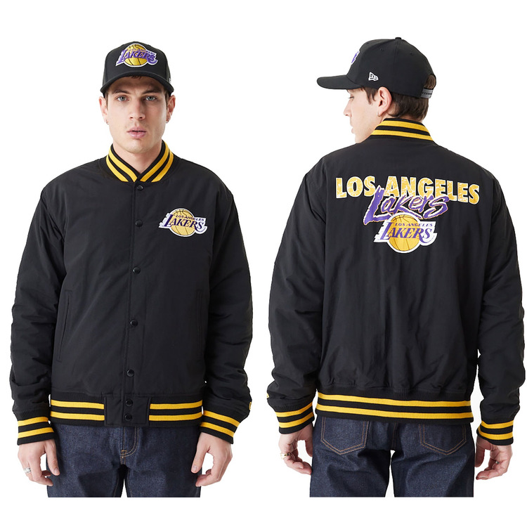 Añadir a la cesta New Era NBA L.A Lakers Team Script Bomber New Era NBA L.A Lakers Team Script Bomber
