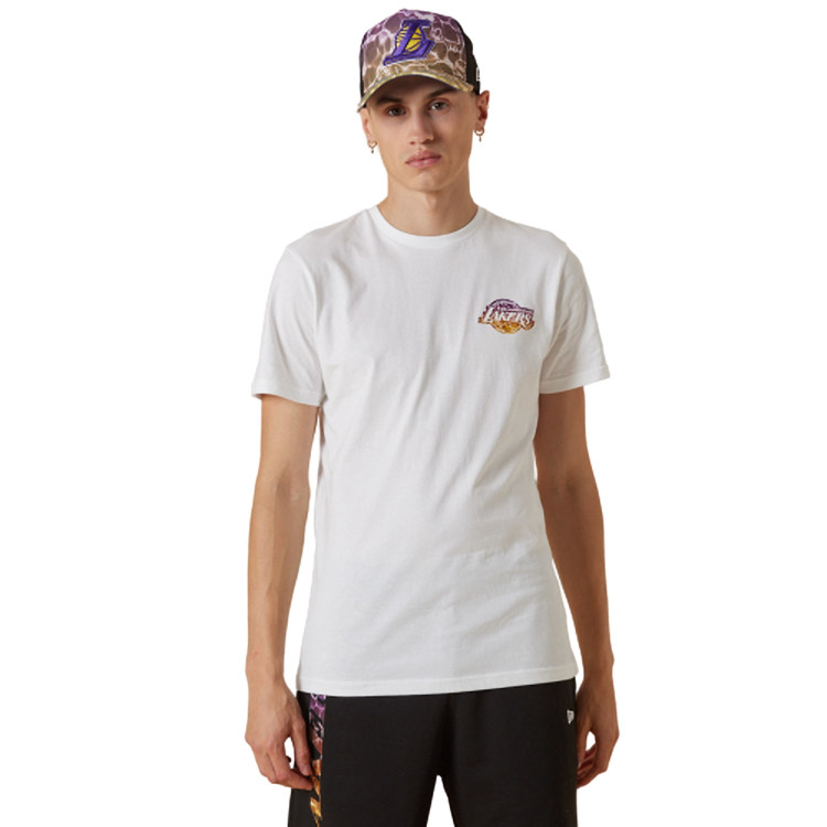 Camiseta New Era NBA L.A. Lakers Team Water Print Logo