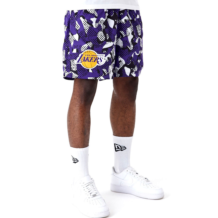Añadir a la cesta New Era NBA LA Lakers Team All Over Print Shorts New Era NBA LA Lakers Team All Over Print Shorts