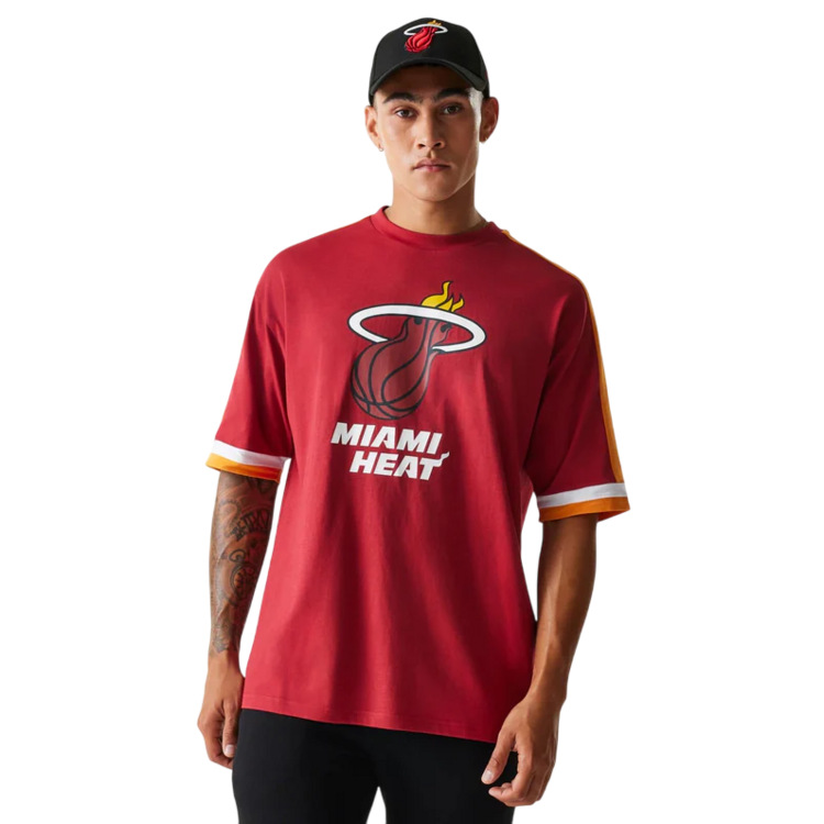 Añadir a la cesta New Era NBA Miami Heat Panel Oversized T-Shirt New Era NBA Miami Heat Panel Oversized T-Shirt