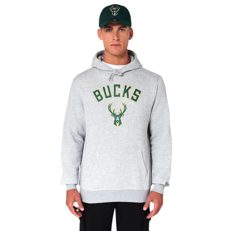 New Era NBA Milwaukee Bucks Team Logo Regular Hoody