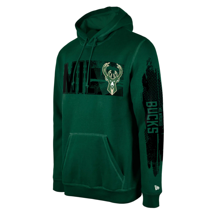 New Era NBA Milwaukee Bucks Tip Off 2024 Hoodie