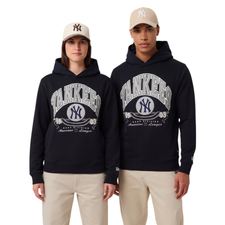 Sudadera New Era NBA New York Yankees Campus Graphic "Dark Blue"