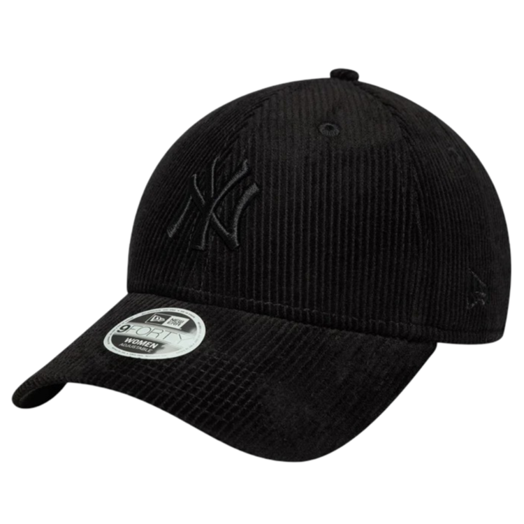 Gorra New Era Wmns MLB NY Yankees Cord 9FORTY Adjustable Cap "Black"