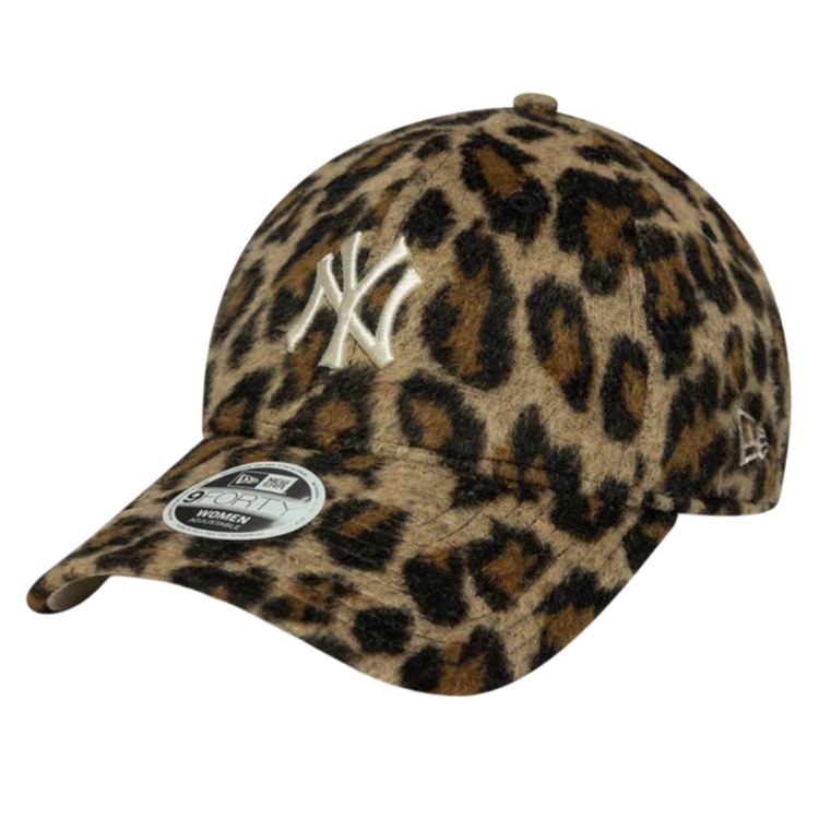 Gorra Ajustable New Era Wmns MLB NY Yankees Cosy Animal Leopard 9FORTY
