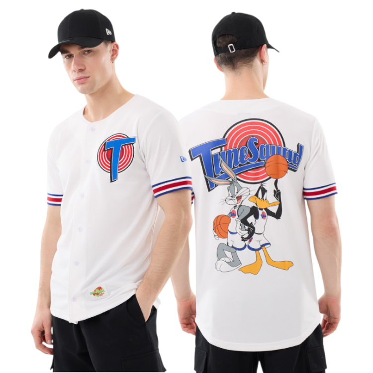Camiseta Mesh New Era x Space Jam 30th "Bugs Bunny / Pato Lucas" Warner Brothers