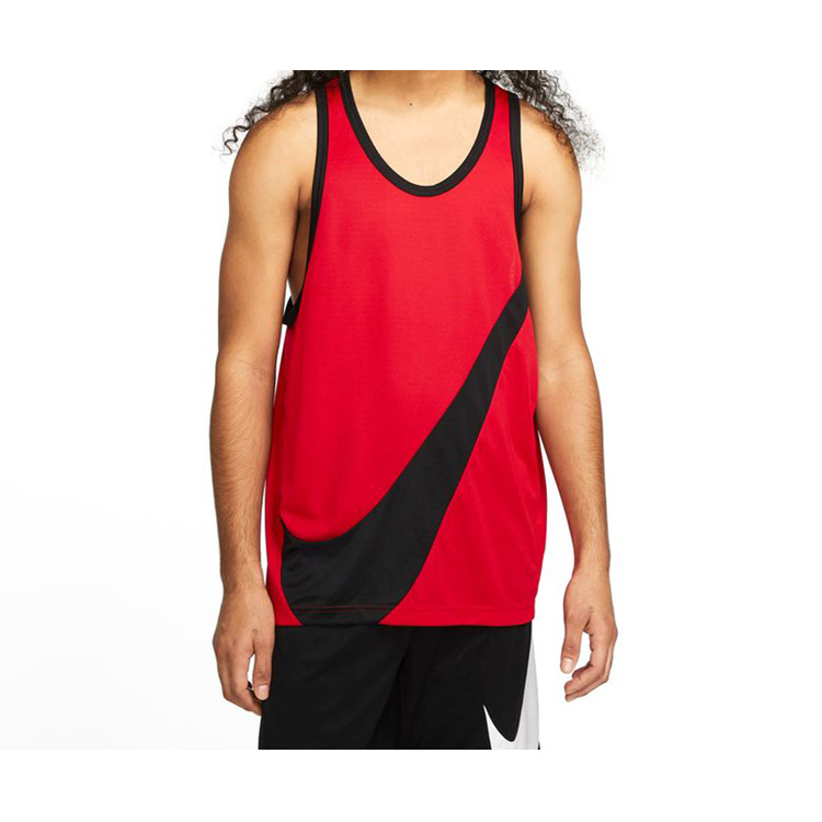 Nike Dri Fit Basket Crossover Jersey "Red-Black"