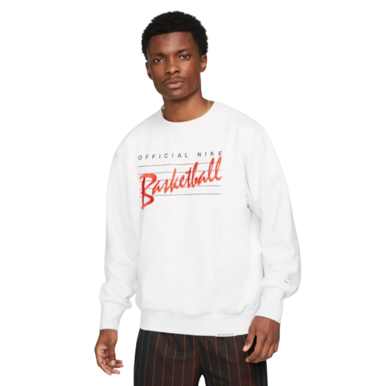 Sudadera Nike Dri-FIT Standard Issue Basketball "Heather/Pale Ivory"