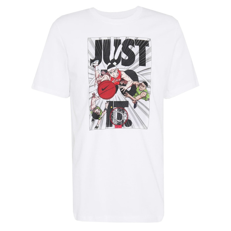 Añadir a la cesta Nike Manga Just Do It Men's Basketball T-Shirt "White" Nike Manga Just Do It Men's Basketball T-Shirt "White"
