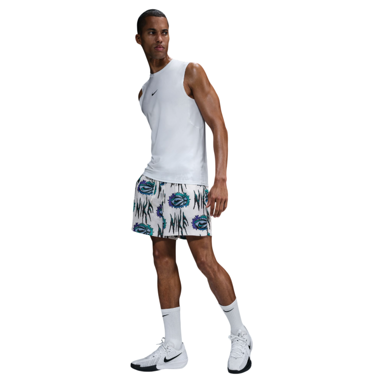Nike Practice Mesh 13cm Dri-FIT Basketball Shorts "White"