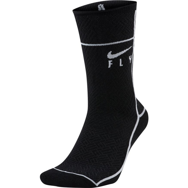 Añadir a la cesta Nike SNKR Sox Swoosh Fly Basketball Crew Socks "Black" Nike SNKR Sox Swoosh Fly Basketball Crew Socks "Black"