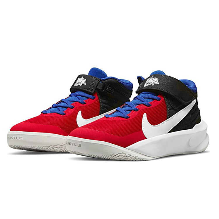 Nike Team Hustle D 10 FlyEase  "RedBlack"