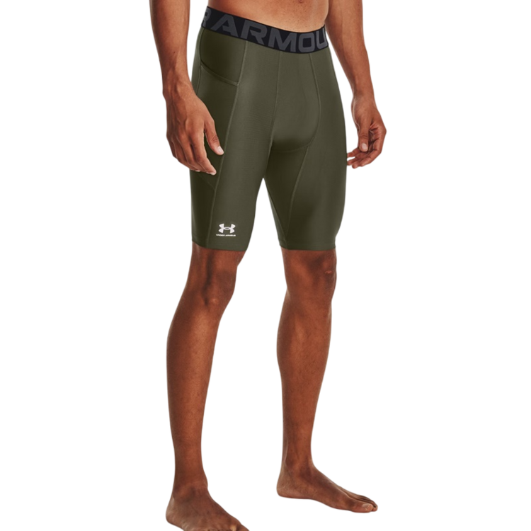 Pantalón corto HeatGear® Pocket Long "Marine OD Green"
