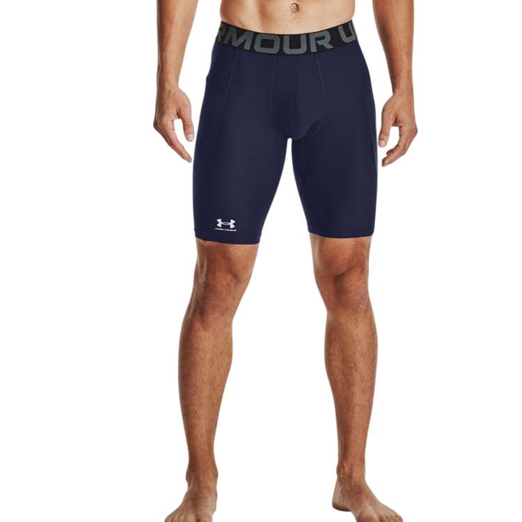 Pantalón corto HeatGear® Pocket Long "Midnight Navy"