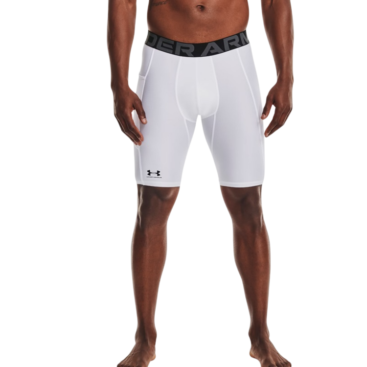 Pantalón corto HeatGear® Pocket Long "White"