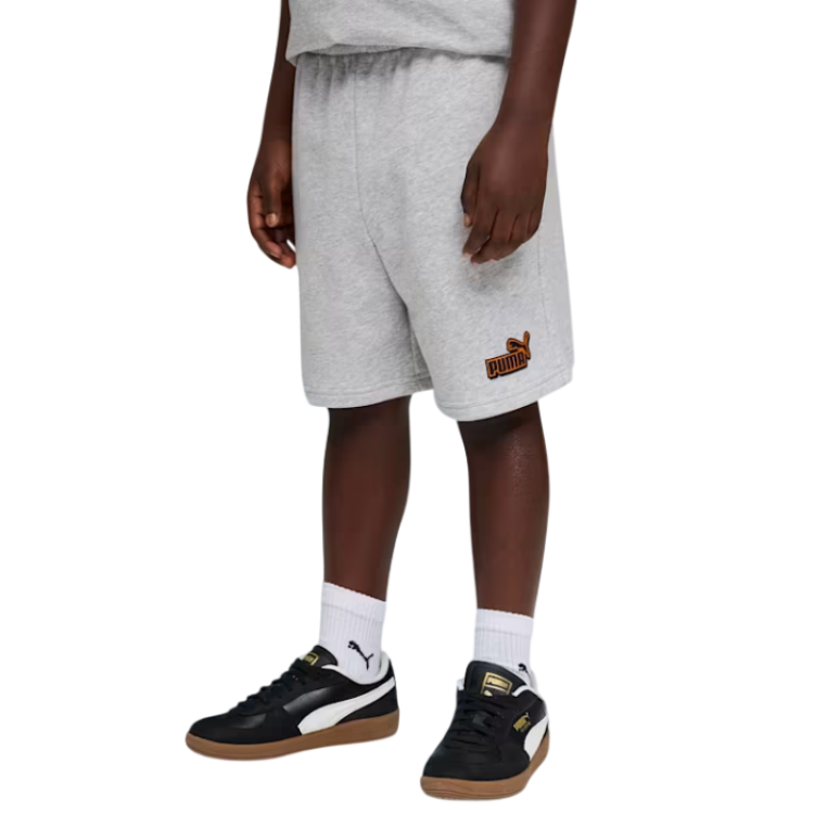 Pantalòn Corto Puma ESS LOGO LAB Relaxed "Light Gray Heather"