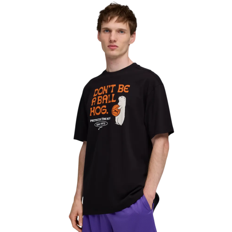 Camiseta Basket Puma  Junior Varsity II "Black"