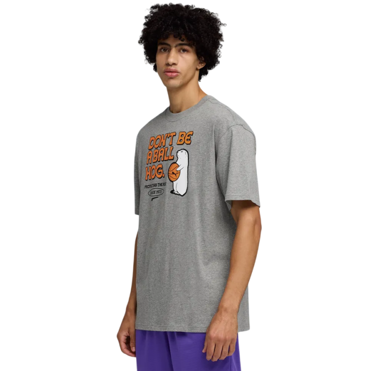 Camiseta Basket Puma Junior Varsity II "Medium Gray Heather"