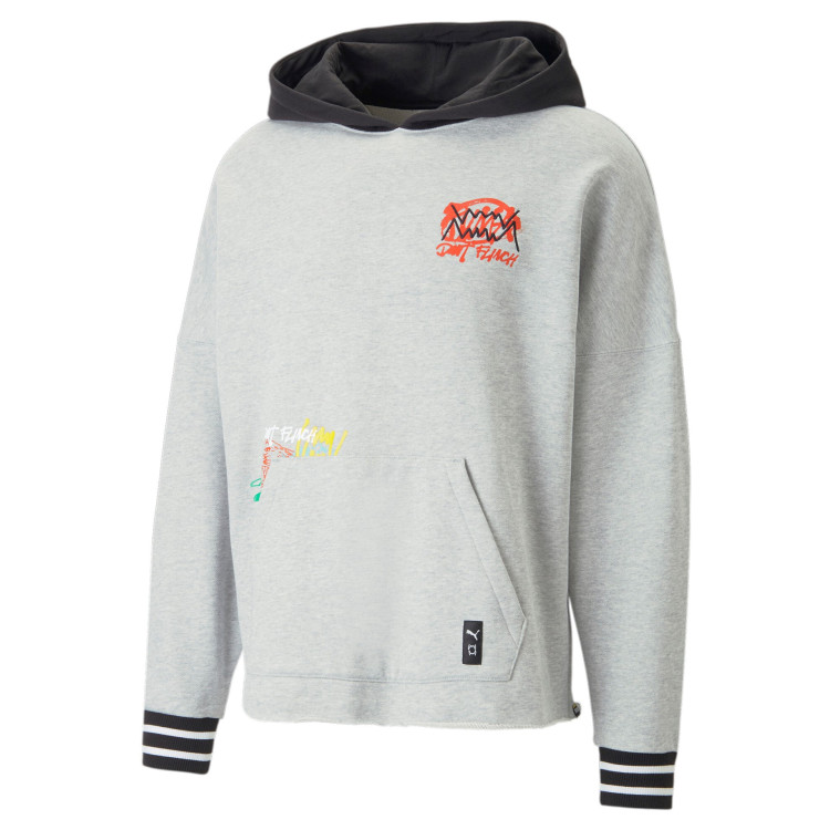 Sudadera Puma Basketball Boroughs "Light Grey"