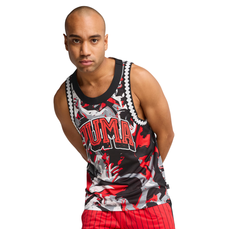 Añadir a la cesta Puma Basketball Rival Rage AOP Mesh Tank "For All time Red-AOP" Puma Basketball Rival Rage AOP Mesh Tank "For All time Red-AOP"