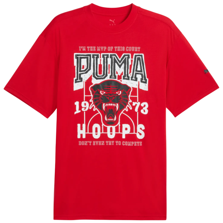 Puma Basketball Rival Rage Tee 4 "Red"
