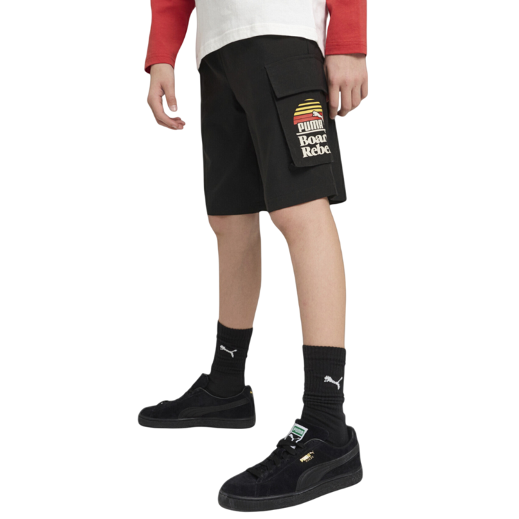 Añadir a la cesta Puma Cargo Chino Shorts Boys "Black" Puma Cargo Chino Shorts Boys "Black"