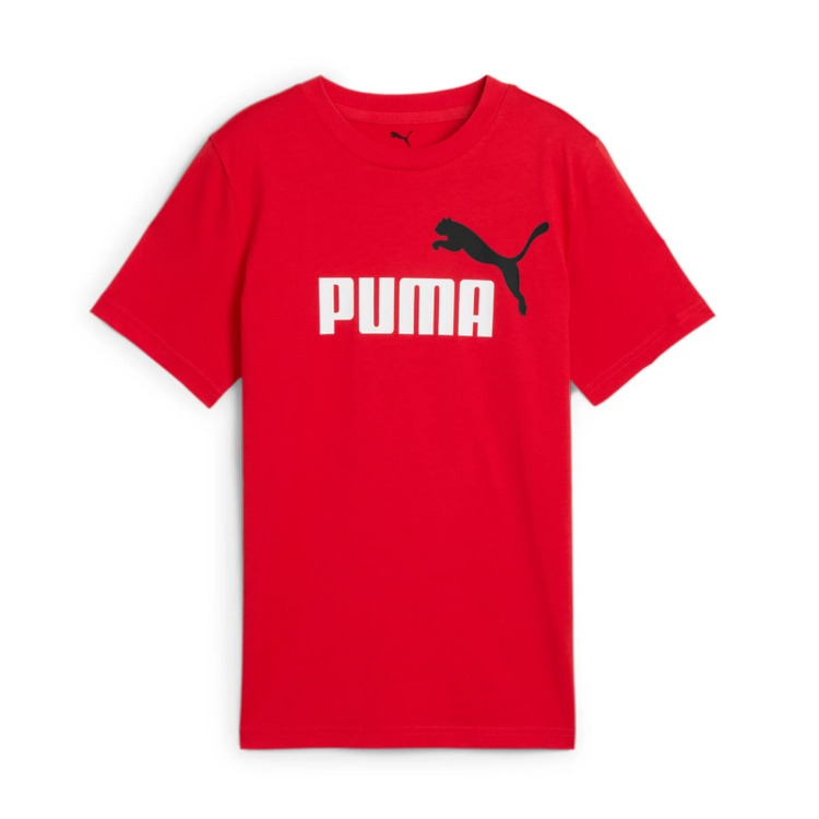 Puma ESS 2 COLOR No.1 Logo Tee B "For All Time Red"