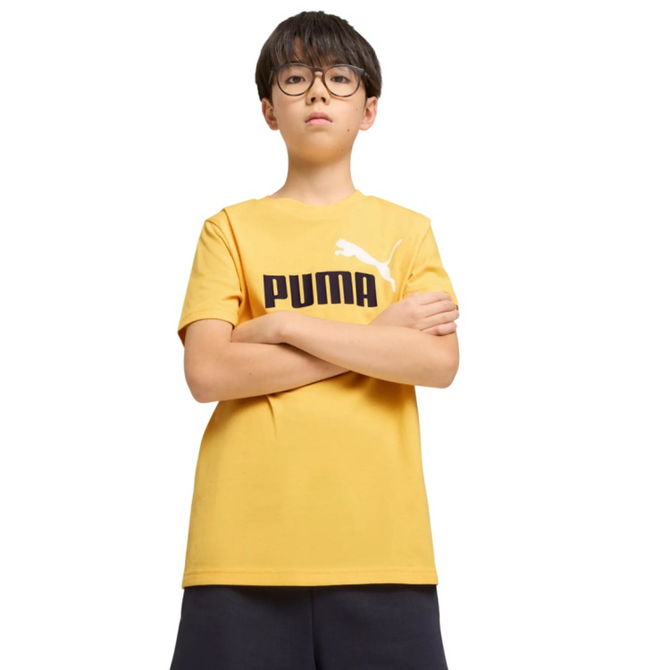 Puma ESS 2 COLOR No.1 Logo Tee B "Sunny Yellow"