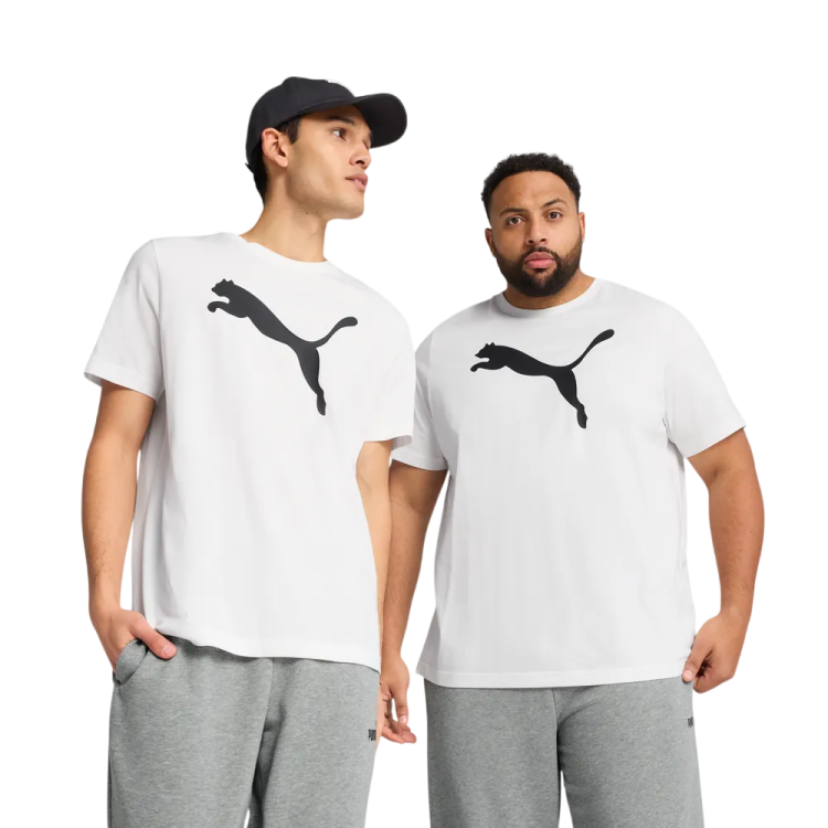 Camiseta hombre Puma ESS Big Logo "White"