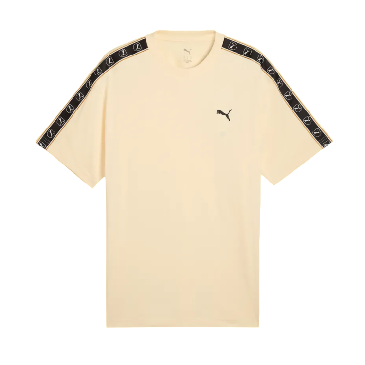 Puma Camiseta holgada Essentials Elevated Tape  "Buttercream"