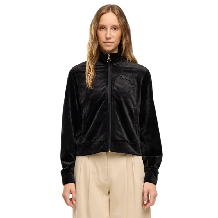 Chaqueta Puma ESS ELEVATED Velour "Black"