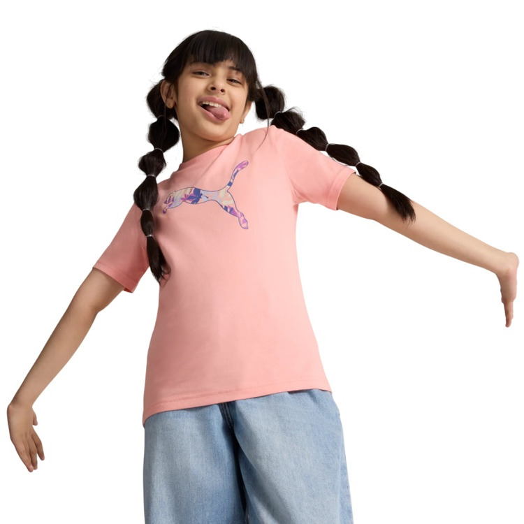 Puma ESS Graphic Tee II G "Pink Fruit"