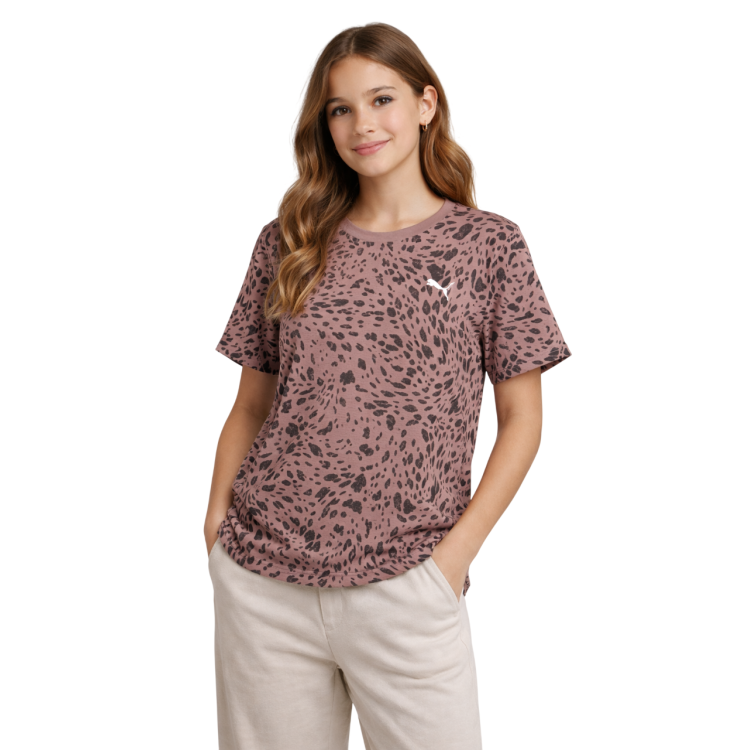 Camiseta Mujer Puma ESS GRAPHICS "Sandstone"