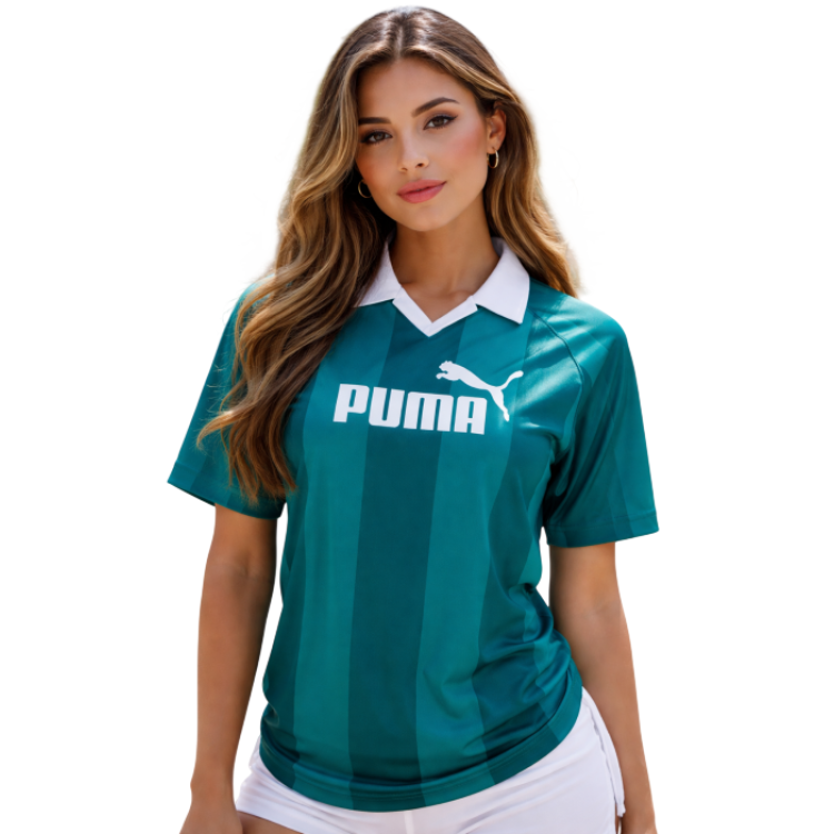 Camiseta Mujer  Puma ESS  "Emerald Ice"