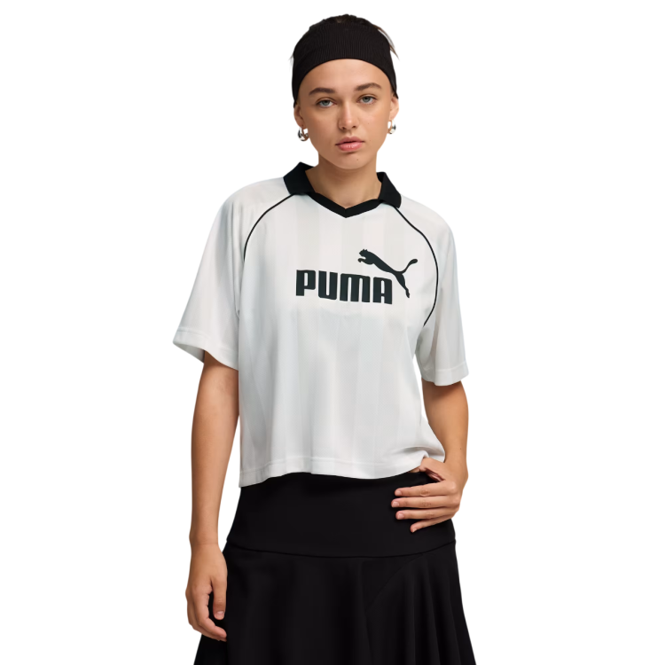 Camiseta Mujer  Puma ESS "White"