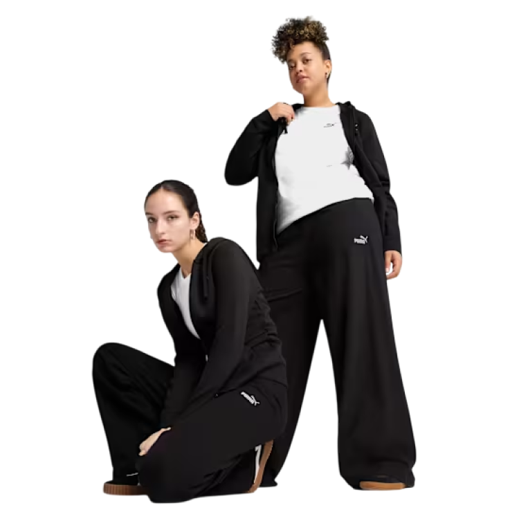 Mallas Recta  Puma ESS Small No. 1 Logo  High-Waist  "Black"