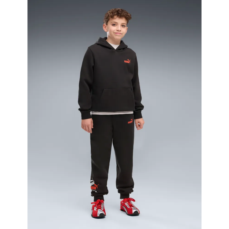 Pantalón Puma ESS LOGO LAB Brand FL B "Black"