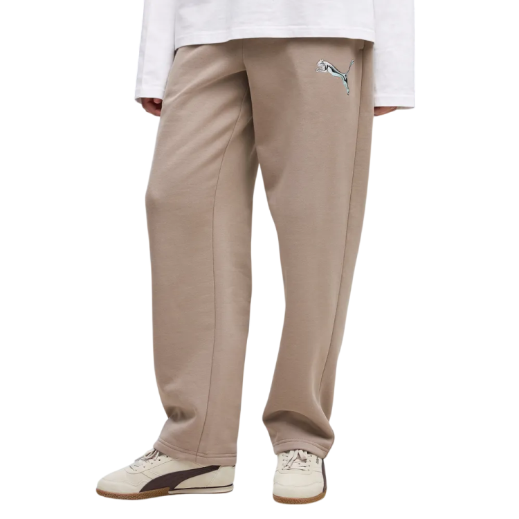 Pantalón Puma ESS LOGO LAB Comfort FL "Mouse Gray"