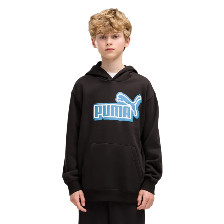 Sudadera Puma ESS LOGO LAB Relaxed FL B "Black"